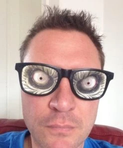 Rubber Johnnies TM Zombie Eye Glasses