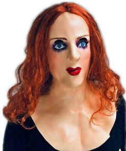 Rubber Johnnies Ginger 'Red Head' Lady Mask