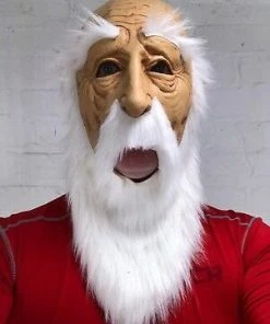 Rubber Johnnies Long Beard Old Man Mask 13 Rubber Johnnies Long Beard Old Man Mask