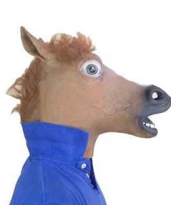Rubber Johnnies Horse Head Mask Animal Masks