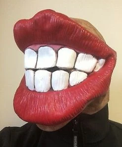 Rubber Johnnies Big Mouth Mask People Masks