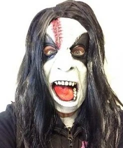 Rubber Johnnies Horror Masks Death Metal 'Abbath' Style Mask