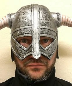 Rubber Johnnies People Masks Viking Helmet Mask.