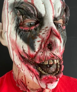 Rubber Johnnies Zombie Clown Mask.
