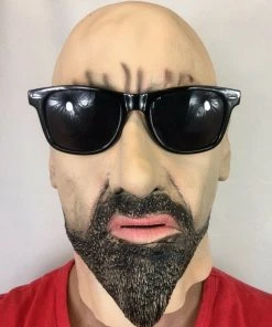 Rubber Johnnies Masks White Male 'Luther' Hard Man Mask.