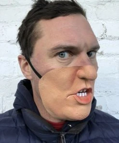 Rubber Johnnies Half Face Masks Trump Half Mask