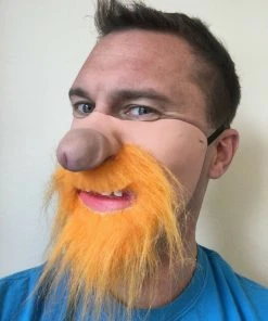 Rubber Johnnies Ginger Dick Nose Mask 9 Rubber Johnnies Ginger Dick Nose Mask