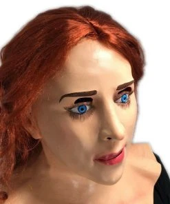 Rubber Johnnies Redhead Ginger Female Doll Mask Masks