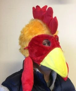 Rubber Johnnies Animal Masks Chicken Head Hat 7 Rubber Johnnies Animal Masks Chicken Head Hat