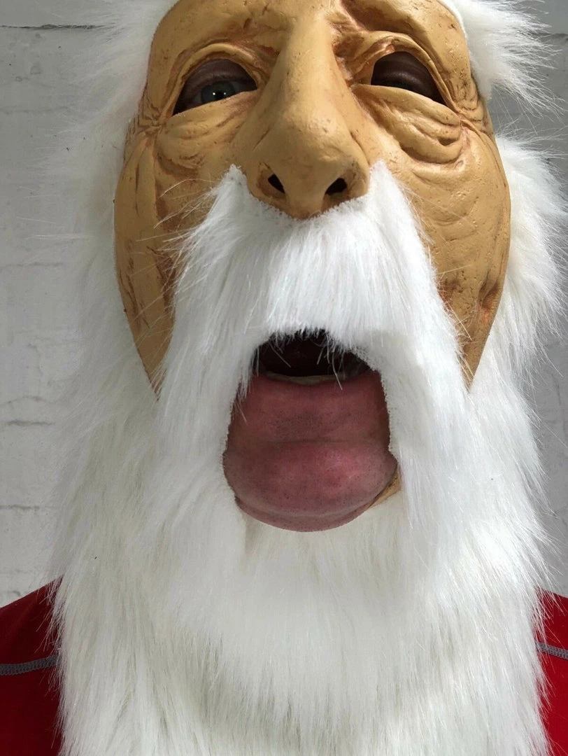 Rubber Johnnies Long Beard Old Man Mask 6 Rubber Johnnies Long Beard Old Man Mask