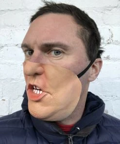 Rubber Johnnies Half Face Masks Trump Half Mask