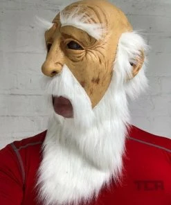 Rubber Johnnies Long Beard Old Man Mask 10 Rubber Johnnies Long Beard Old Man Mask