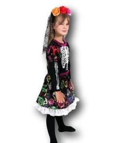 Rubber Johnnies Day Of The Dead Sugar Skull Costume