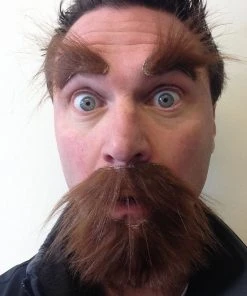 Rubber Johnnies Ginger Beard & Brows. Accessories