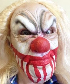 Unbranded Bloody Smile Clown Mask. Horror Masks