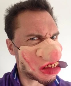 Rubber Johnnies Pirate Half Mask Half Face Masks