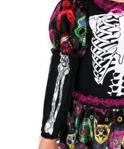 Rubber Johnnies Day Of The Dead Sugar Skull Costume