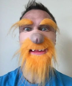 Rubber Johnnies Ginger Dick Nose Mask 8 Rubber Johnnies Ginger Dick Nose Mask