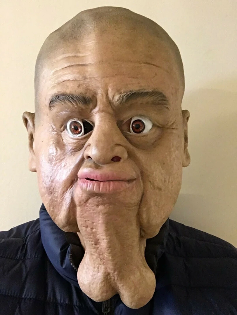 Rubber Johnnies Ball Chin Mask People Masks 8 Rubber Johnnies Ball Chin Mask People Masks