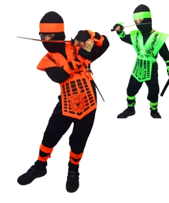 Rubber Johnnies Neon Ninja Costumes