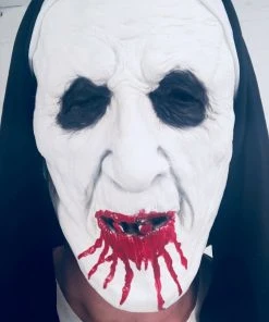 Rubber Johnnies Bloody Nun Mask Horror Masks