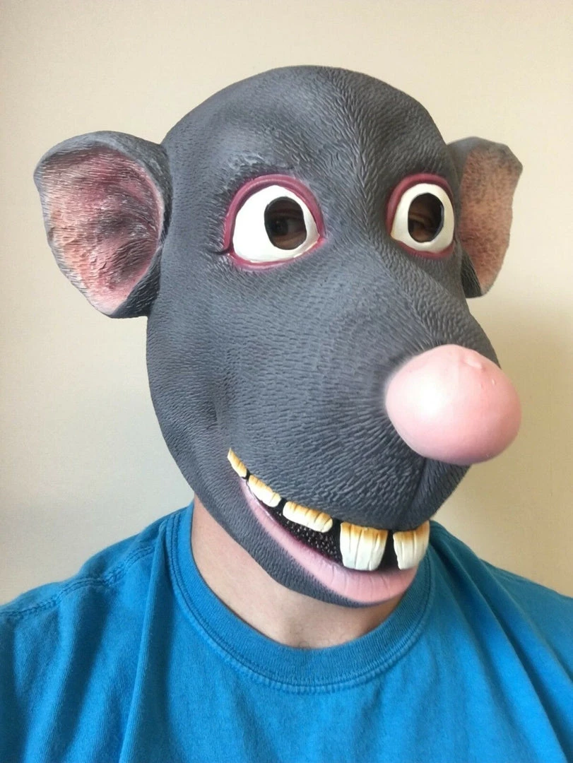 Rubber Johnnies Funny Cartoon Rat Mask Animal Masks 3 Rubber Johnnies Funny Cartoon Rat Mask Animal Masks