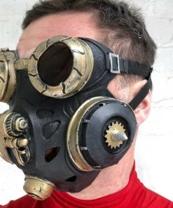 Rubber Johnnies Vintage Style Steampunk Gas Mask