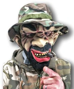 Rubber Johnnies Drill Sergeant Mask People Masks