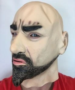 Rubber Johnnies Masks White Male 'Luther' Hard Man Mask.