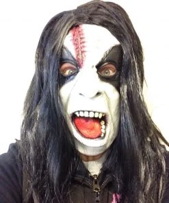 Rubber Johnnies Horror Masks Death Metal 'Abbath' Style Mask