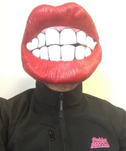 Rubber Johnnies Big Mouth Mask People Masks