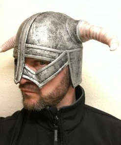 Rubber Johnnies People Masks Viking Helmet Mask.