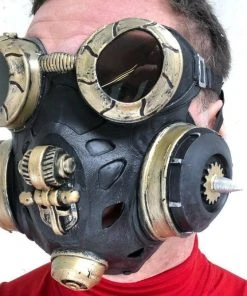 Rubber Johnnies Vintage Style Steampunk Gas Mask