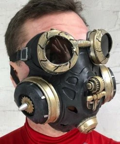 Rubber Johnnies Vintage Style Steampunk Gas Mask
