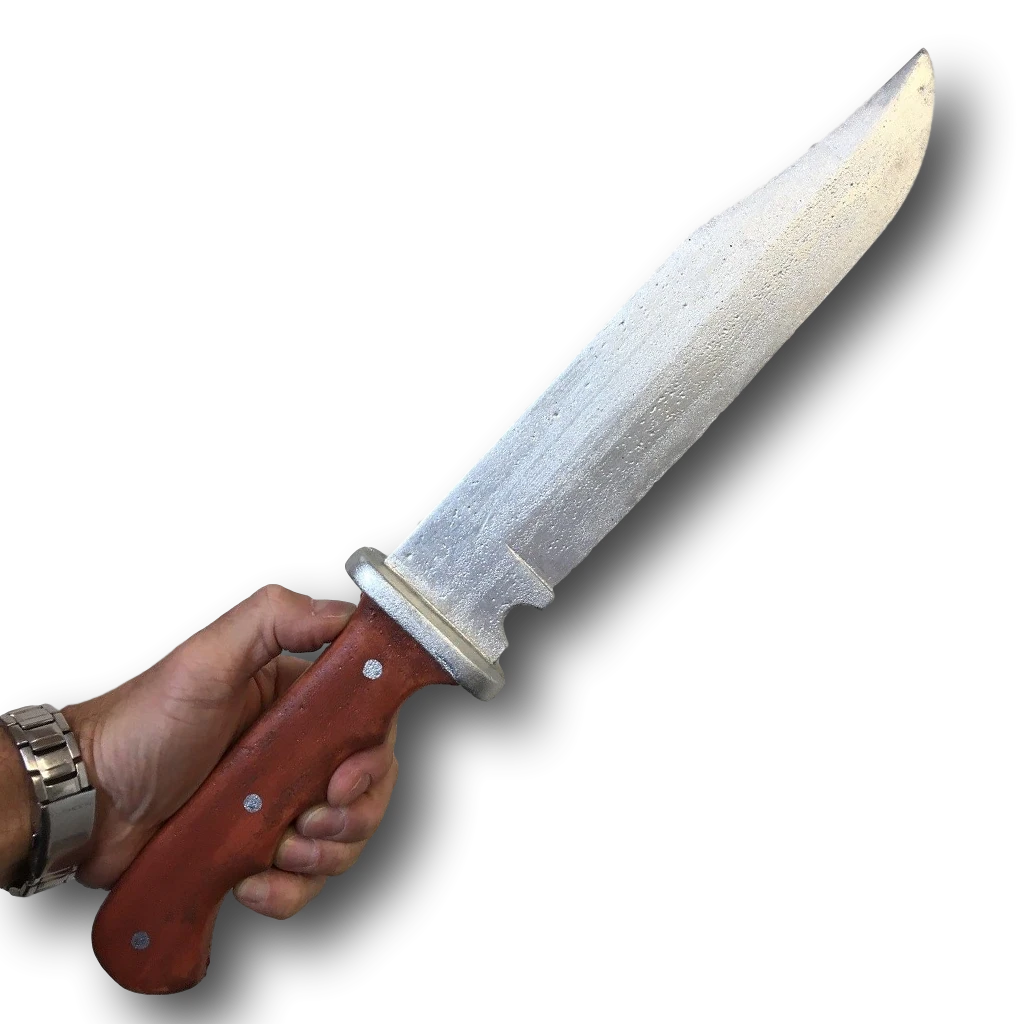 Rubber Johnnies Hunting Knife - Plain And Bloody. 2 Rubber Johnnies Hunting Knife - Plain And Bloody.