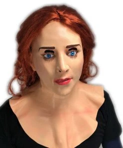 Rubber Johnnies Redhead Ginger Female Doll Mask Masks