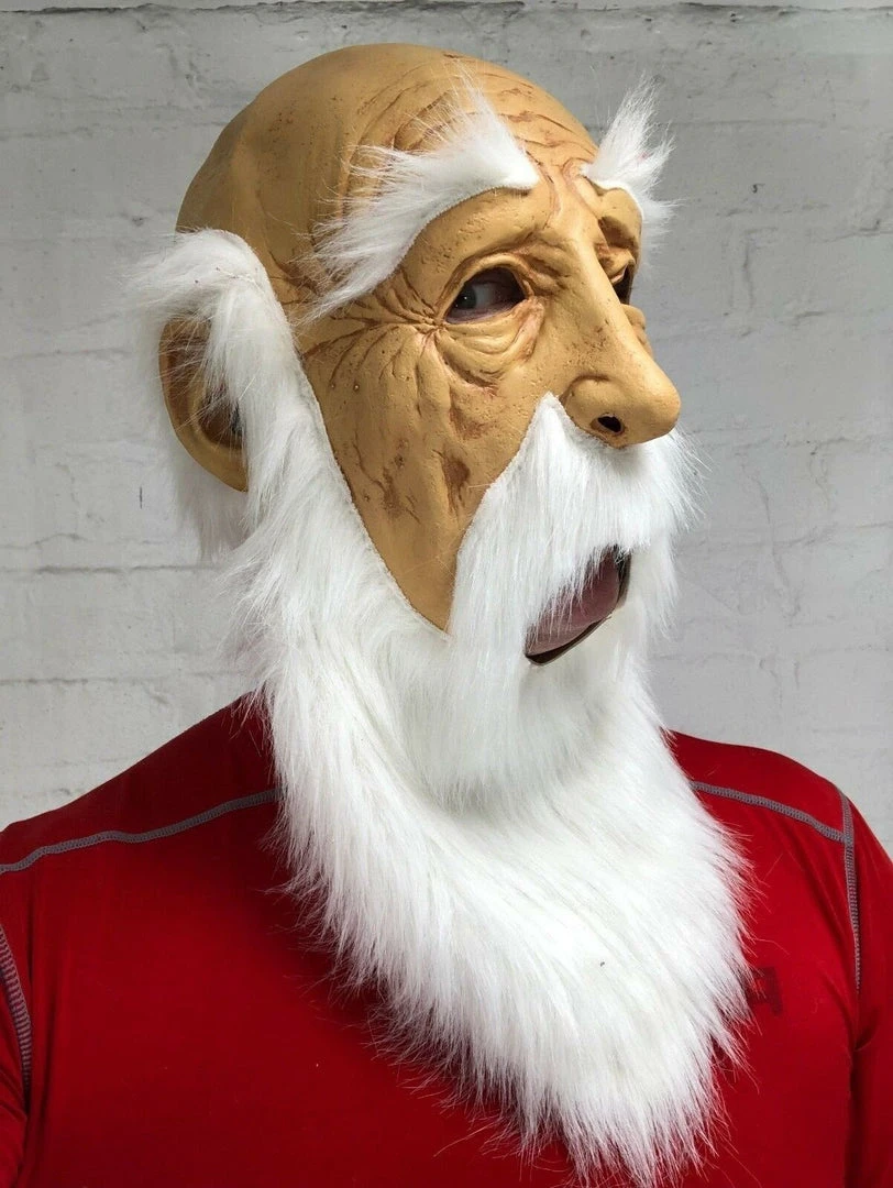 Rubber Johnnies Long Beard Old Man Mask 2 Rubber Johnnies Long Beard Old Man Mask