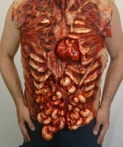 Rubber Johnnies Bloody Torso Chest Piece