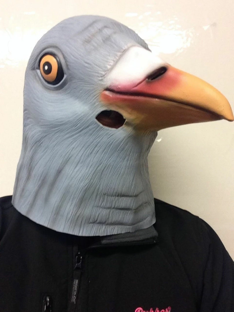Rubber Johnnies Animal Masks Pigeon Mask 2 Rubber Johnnies Animal Masks Pigeon Mask