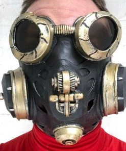 Rubber Johnnies Vintage Style Steampunk Gas Mask
