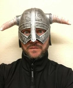 Rubber Johnnies People Masks Viking Helmet Mask.