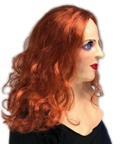 Rubber Johnnies Ginger 'Red Head' Lady Mask