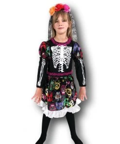 Rubber Johnnies Day Of The Dead Sugar Skull Costume