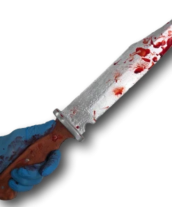 Rubber Johnnies Hunting Knife - Plain And Bloody. 7 Rubber Johnnies Hunting Knife - Plain And Bloody.