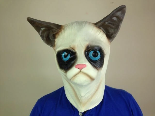 Rubber Johnnies Cat Masks 4 Rubber Johnnies Cat Masks