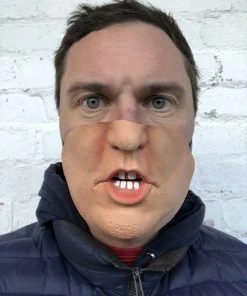 Rubber Johnnies Half Face Masks Trump Half Mask