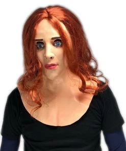 Rubber Johnnies Redhead Ginger Female Doll Mask Masks