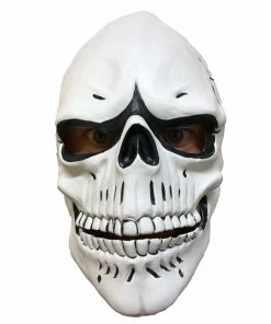 Rubber Johnnies White Bond Skull Mask