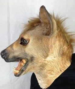 Rubber Johnnies Hyena Mask Animal Masks 10 Rubber Johnnies Hyena Mask Animal Masks
