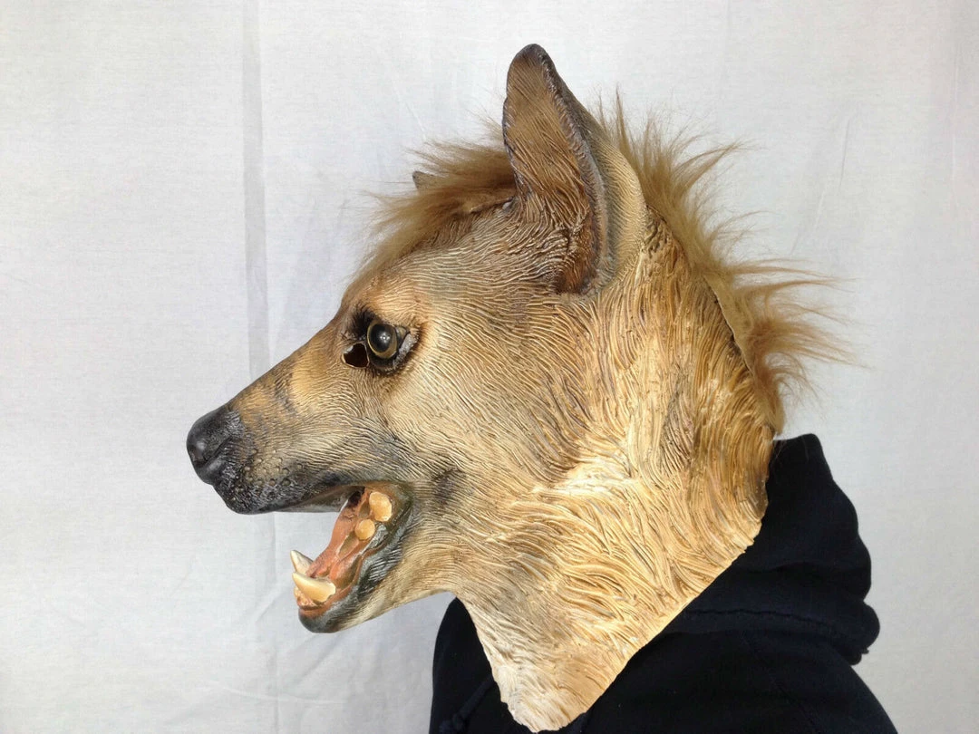 Rubber Johnnies Hyena Mask Animal Masks 5 Rubber Johnnies Hyena Mask Animal Masks
